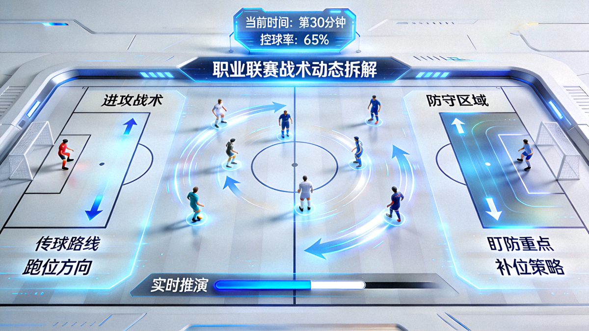 职业联赛战术动态拆解沙盘实时推演画面